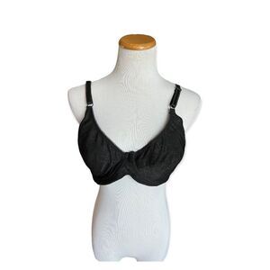 Womens Mamia Black Lace Underwire Bra - 42B - Style BR1049W